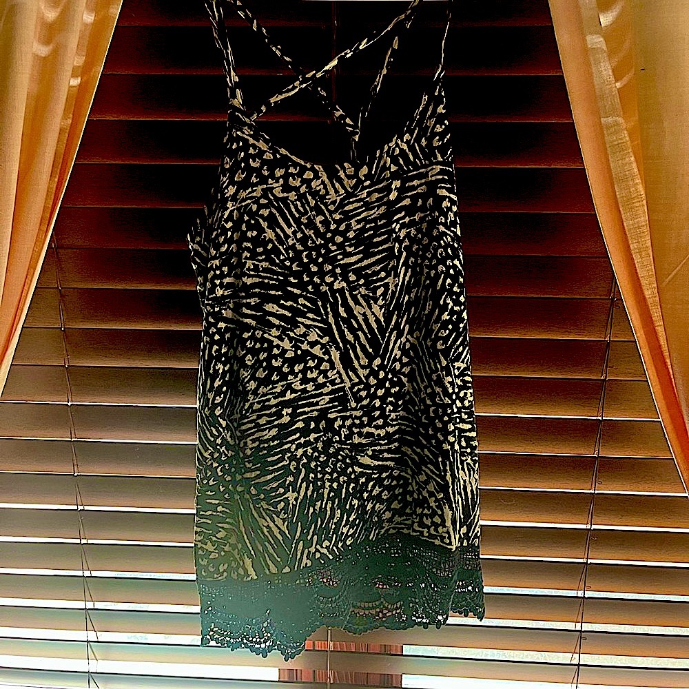 Patterned tank top. Target.